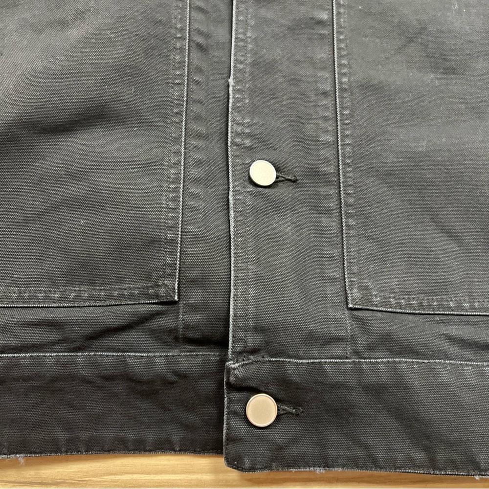Air Jordan Rare Air Chicago Jacket Heavyweight Black MEN SIZE XL IB3001-010 $175 - Picture 3 of 9